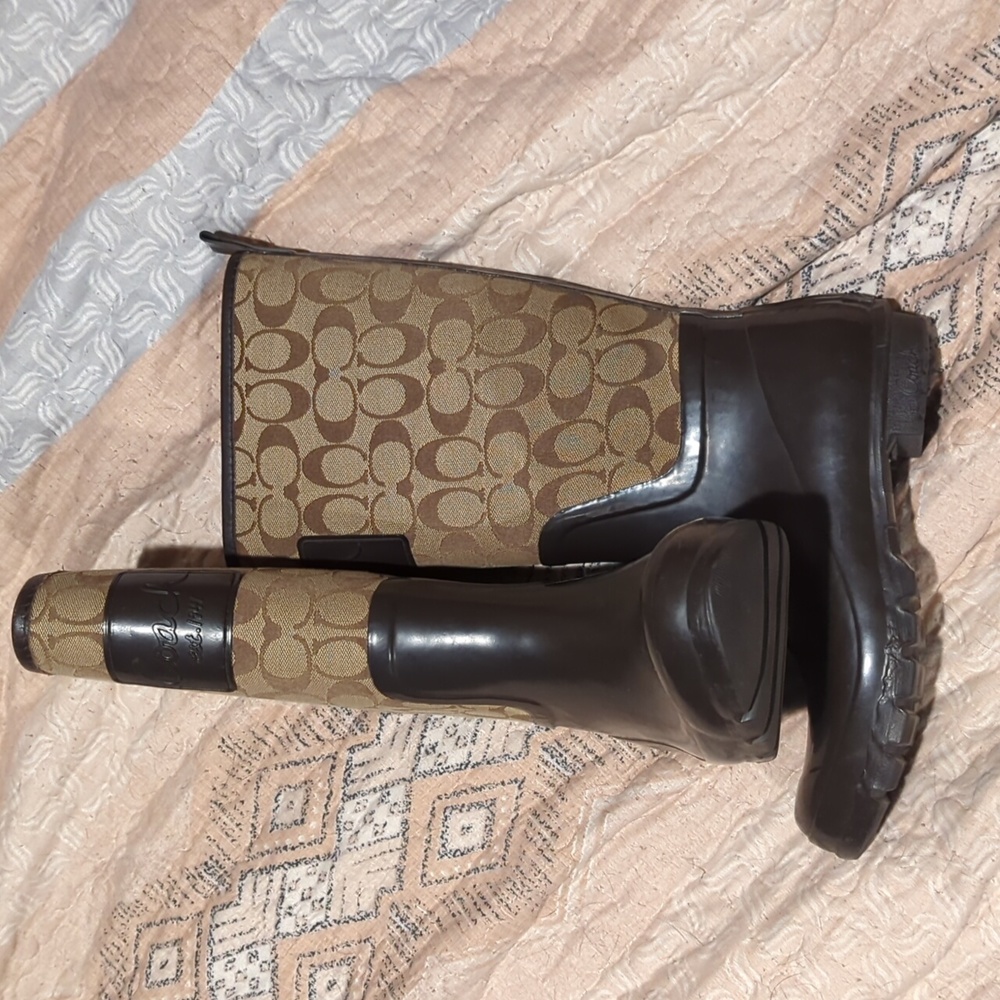 Coach muck boots size 9.5 - Picture 1 of 8